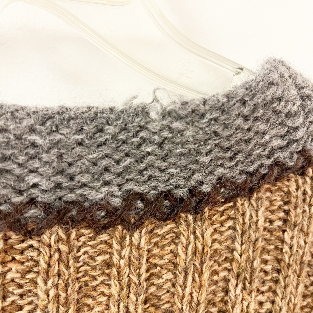 Northern Isles Patchwork Cardigan Patch Pocket Grannie Size Medium - Picture 8 of 11